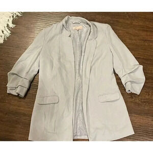 Philosophy Woman’s Light Blue Open Front Blazer Size‎ 6 Business Casual